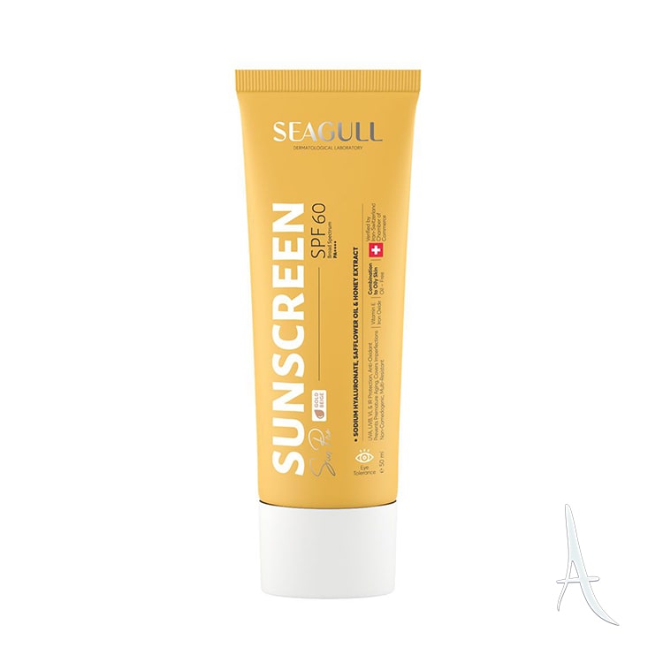 ضد آفتاب رنگی فاقد چربی اس پی اف 60 سی گل مناسب پوست مختلط تا چرب